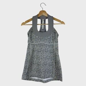 Lululemon Athletica Multicolored Scooped-Neck Tank Top